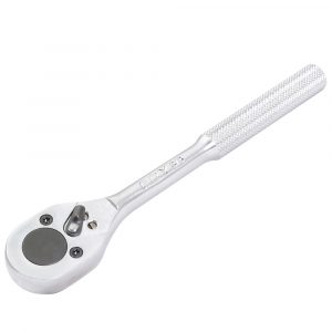 Matraca Reversible Para Dado Cuadro De 3/8" Cabeza Tipo Pera Mango Moleteado Foy 140440