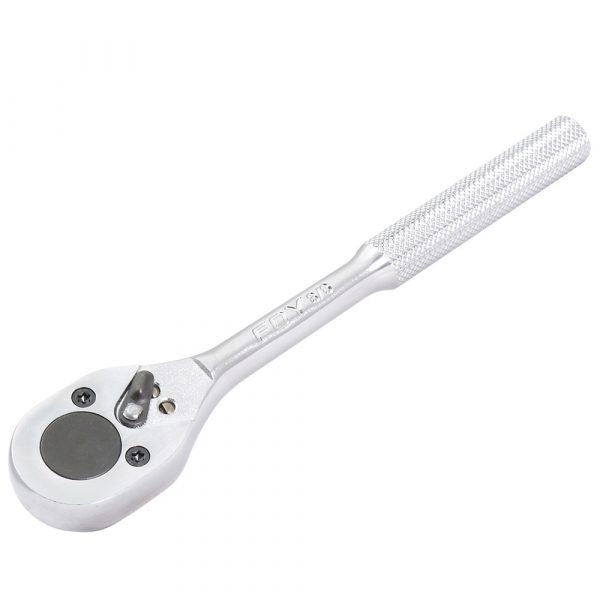 Matraca Reversible Para Dado Cuadro De 3/8" Cabeza Tipo Pera Mango Moleteado Foy 140440