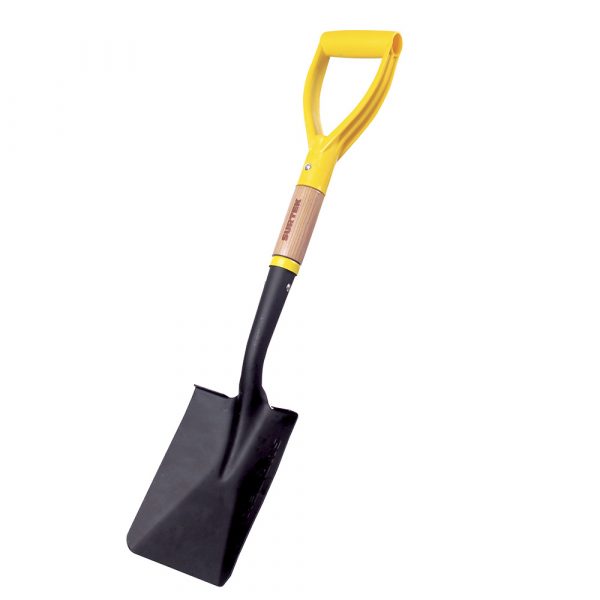 Pala Cajuelera Con Mango De Madera Con Puño Metálico "D" Cuadrada Surtek 130630