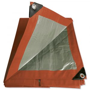 Lona De Polietileno Color Rojo 5 X 6 M Foy LEM5X6R
