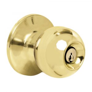 Pomo Cilindrico Bola Entrada Laton Brillante Prolok 13POP