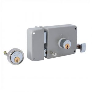 Cerradura De Sobreponer Clasica Derecha, Llave Estandar Presencacion Caja A Color Lock 26CS