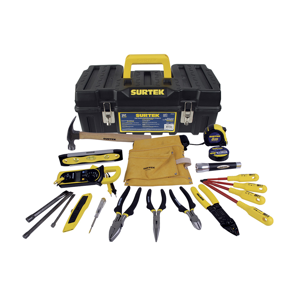 Juego Para Electricista De 21 Piezas Surtek 125411