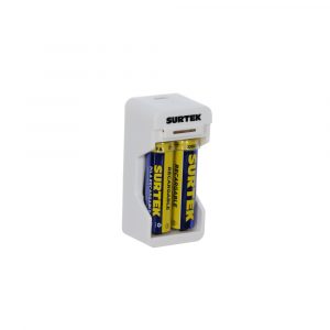 Cargador De Pilas "Aaa" Y "Aa" Con 2 Pilas "Aa" Surtek CP2