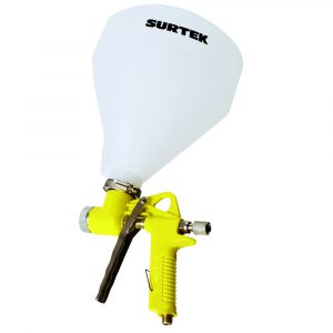 Pistola Para Texturizados Con Alimentación Por Gravedad Capacidad 5000 Ml 72 Psi Surtek PTX1
