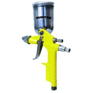 Pistola Mini Para Pintar Terminados Capacidad 125 Ml 72 Psi Surtek PPG4