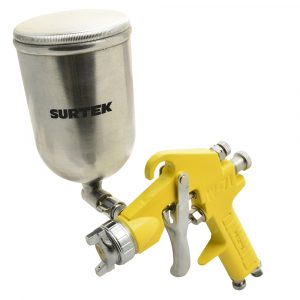 Pistola Para Pintar Terminados Capacidad 400 Ml 72 Psi Surtek PPG3