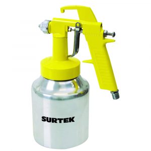Pistola Para Pintar De Baja Presión Capacidad 1000 Ml 50 Psi Surtek PPB2