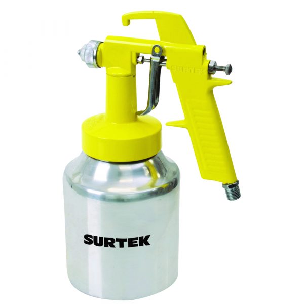 Pistola Para Pintar De Baja Presión Capacidad 1000 Ml 50 Psi Surtek PPB2