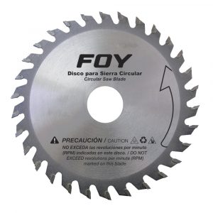 Disco Para Sierra Circular Para Corte Madera 40 Dientes 8-1/4" Foy 143555
