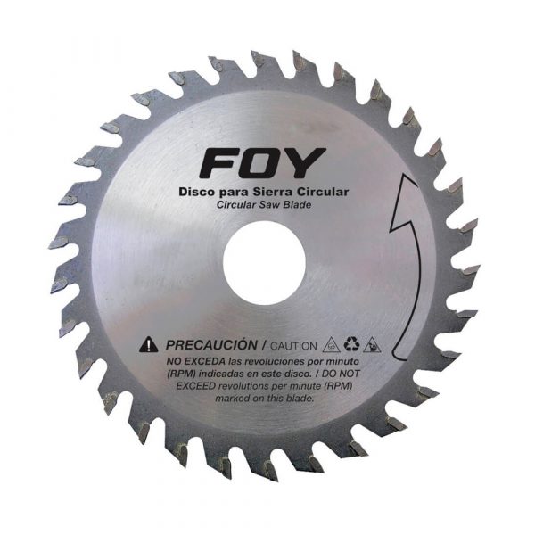 Disco Para Sierra Circular 7-1/4" X 40 Dientes Foy 143552