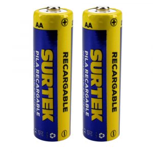 Pila Recargable Surtek "Aa"  2 Piezas Surtek PR22A