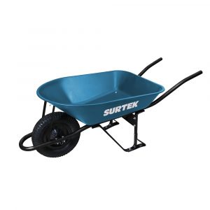 Carretilla Reforzada Con Bastidor Metálico 5 Ft3 Llanta Neumática De 2 Capas Surtek CAT502