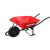 Carretilla Reforzada Con Bastidor Metálico 6 Ft3 Llanta Neumática De 2 Capas Surtek CAT602