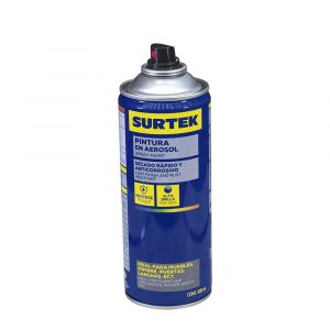 Pintura en aerosol 400 ml color azul metálico Surtek AEM407