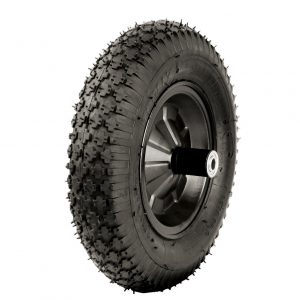 Llanta Neumática 2 Capas De 14" Con Rin Para Carretilla Foy CAFL2