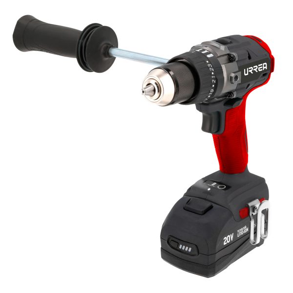 Rotomartillo De Impacto 1/2" A Batería Litio-Ion 20 V 70 Nm Urrea RB1120A