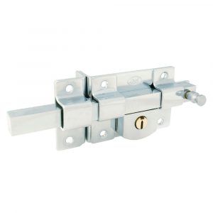 Cerradura De Barra Fija Función Derecha Cromo Brillante Llave Estándar En Caja Lock L560DCB