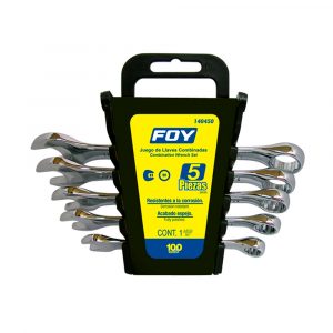 Juego De 5 Llaves Combinadas Std Foy 140450