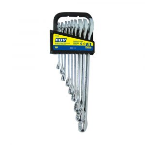 Juego De 9 Llaves Combinadas Std Pul Foy 140458