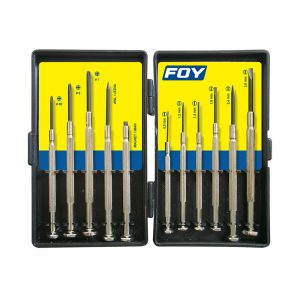 Juego De Destornilladores De Precision 11Pzs Foy 141617