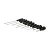 Juego De 10 Destornilladores Negros Combinado Foy A02
