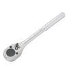 Matraca Reversible Para Dado Cuadro De 1/2" Cabeza Tipo Pera Mango Moleteado Foy 140446