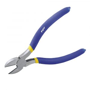 Pinza para electricista con mango con doble plastisol de 6", corte diagonal Foy 142046