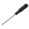 Destornillador con mango negro, punta plana barra redonda 3/8" x 8" Foy DER08