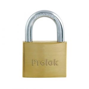 Candado De Laton Corto Llave Estandar 25MM Prolok L18S25Eb