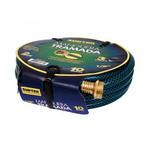 Manguera Tramada Surtek M12T20 20M 1/2" Conector Metalico
