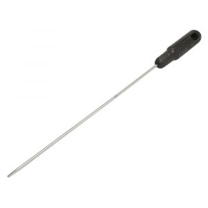 Destornillador con mango negro, punta cabinet 3/16" x 6" Foy DCR34