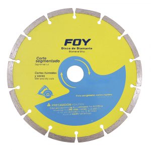 Disco de diamante segmentado, 4-1/2" Foy 143511