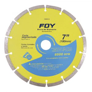 Disco De Diamante Segmentado 7" Foy 143513