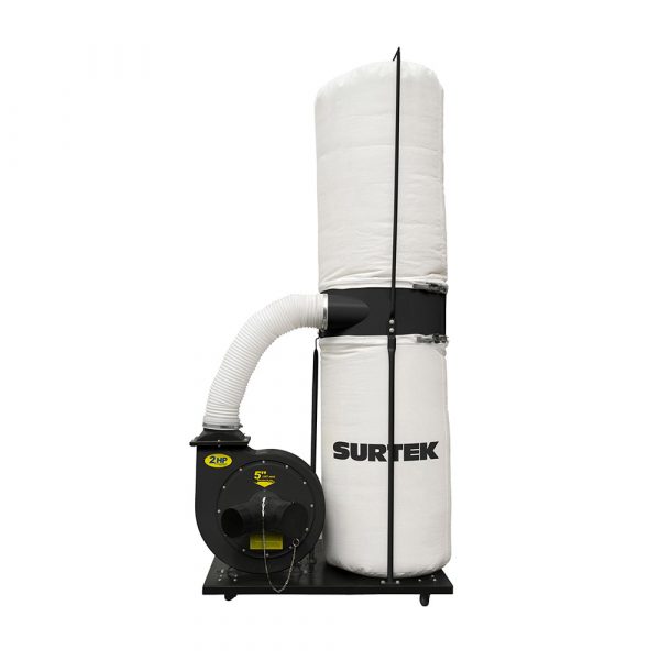 Colector Polvo 2HP De 4" 2 Entradas Surtek RP642A