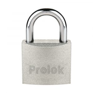 Candado de acero corto 45 mm, llave estándar Prolok P22S45B