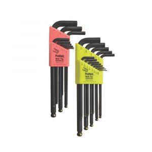 Juego 22 Llaves Hexagonales Pro Hold Mm/Std 20499 Doble Rack Bondhus