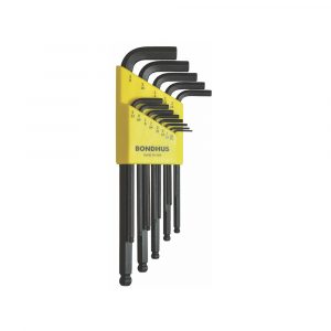 Juego 13 Llaves Hexagonales Bola Std 0.50-3/8" 10937 Bondhus