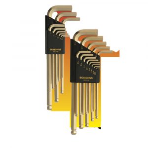 Juego de Llaves Hexagonales Punta Bola Mixgold 22 Piezas 20899 Bondhus