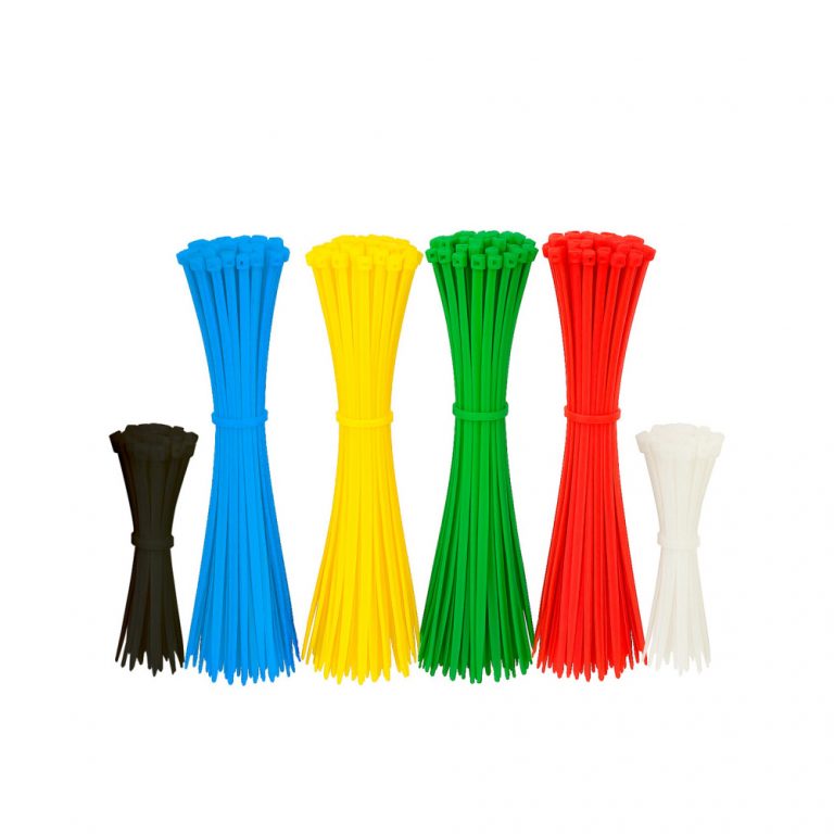 Cinchos De Plásticos Combinados En Bolsa, Tensión 8 Kg Y 18 Kg De 200 Piezas, Varios Surtek