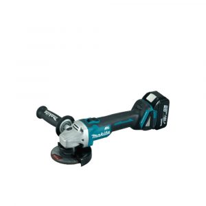 Combo Miniesmeriladora Angular+ 2 Baterias + Cargador DGA456RFE Makita