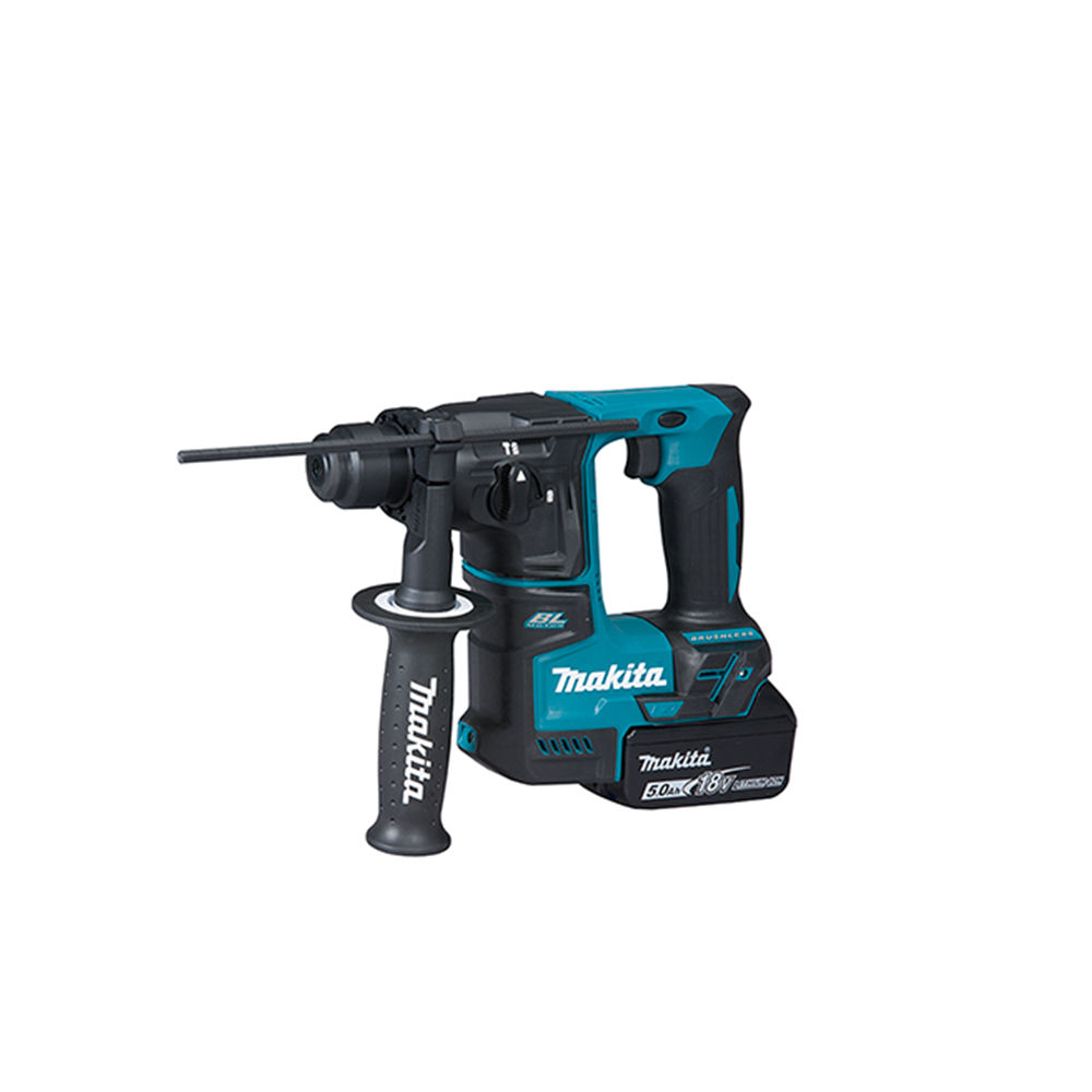 Rotomartillo Sds Plus 11/16" 18V Con Cargador + 2 Baterias DHR171SFE Makita