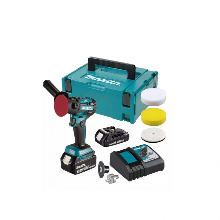 Lijadora Pulidora 18V 3-1/8" Con 2 Bateria-Carga DPV300SYFJ Makita