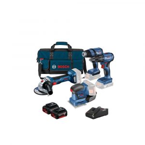 Multicombo 18V 4 Herramientas + 2 Baterias Y Cargador 0615A002A4 Bosch