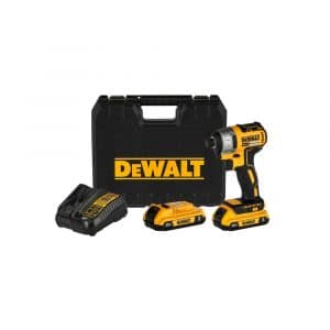 DEWALT ATORNILLADOR   D/IMPACTO 1/4" 20V C/CARG+CBAT
