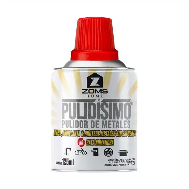 PULIDOR D/METALES 125ML   PULIDISIMO ZOMS  A-ZP125