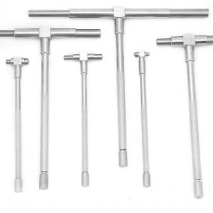 JUEGO DE CALIBRADORES TELESCÓPICOS DOBLE ACCIÓN DASQUA 5911-0002