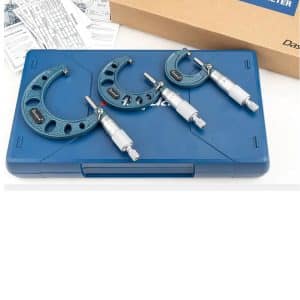 JUEGO DE 3 MICRÓMETROS PARA EXTERIORES DASQUA 4112-0006