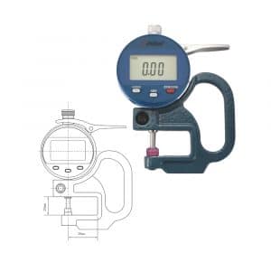 CALIBRADOR DIGITAL PARA ESPESORES DASQUA 5840-6200