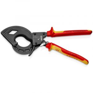 PINZA CORTACABLES TIPO CARRACA KNIPEX 95 36 320